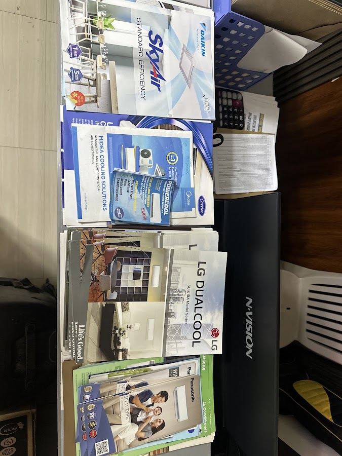 POWERCOOL AIRCONDITIONING SERVICES work photo